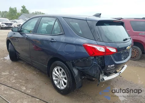 2018 Chevrolet Equinox Ls из США, поврежденный, VIN 3GNAXHEV7JS586314
